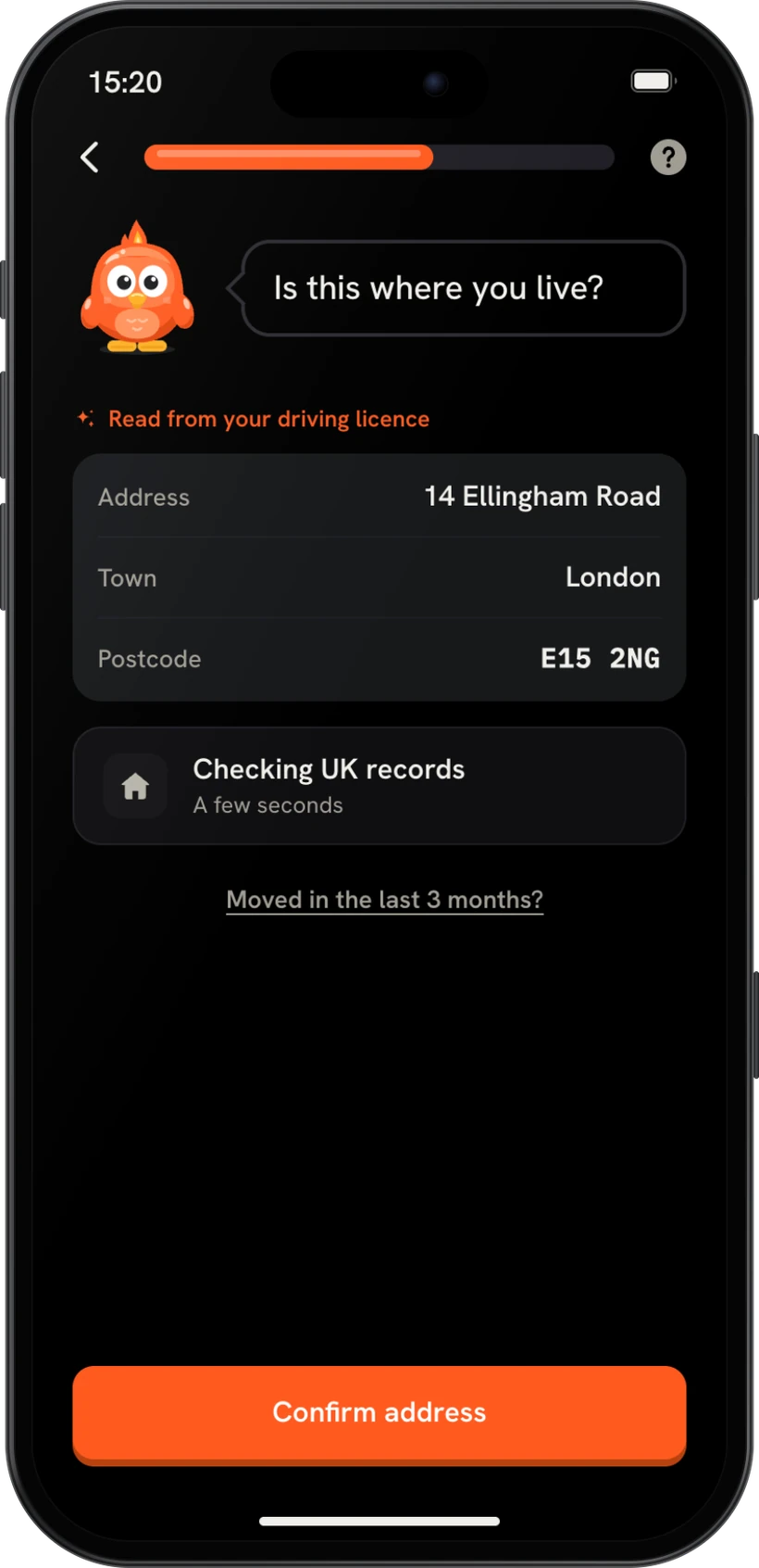 Proof of address